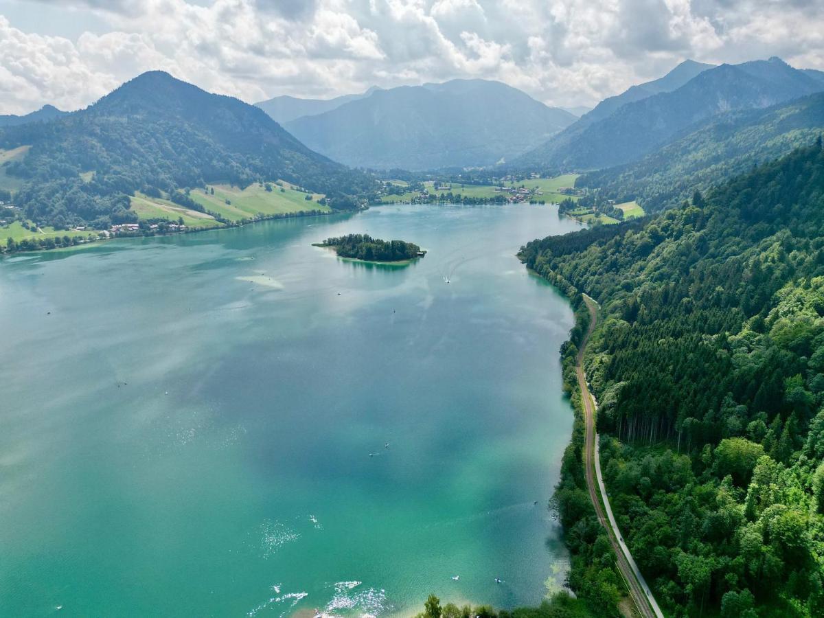 Alpenoase Schliersee - Grosse Suite Mit Sauna Oder Gemuetliche Studio Appartements 外观 照片