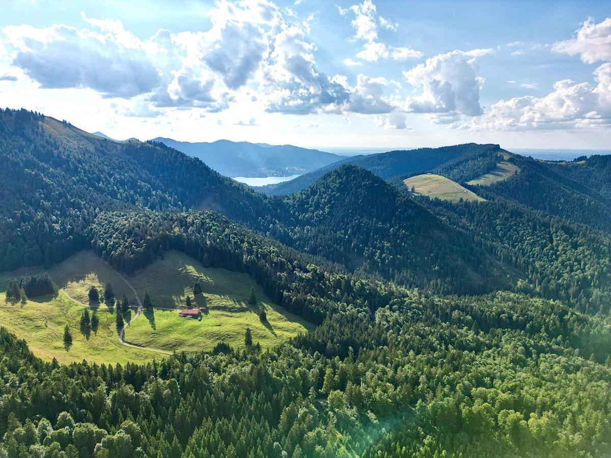 Alpenoase Schliersee - Grosse Suite Mit Sauna Oder Gemuetliche Studio Appartements 外观 照片