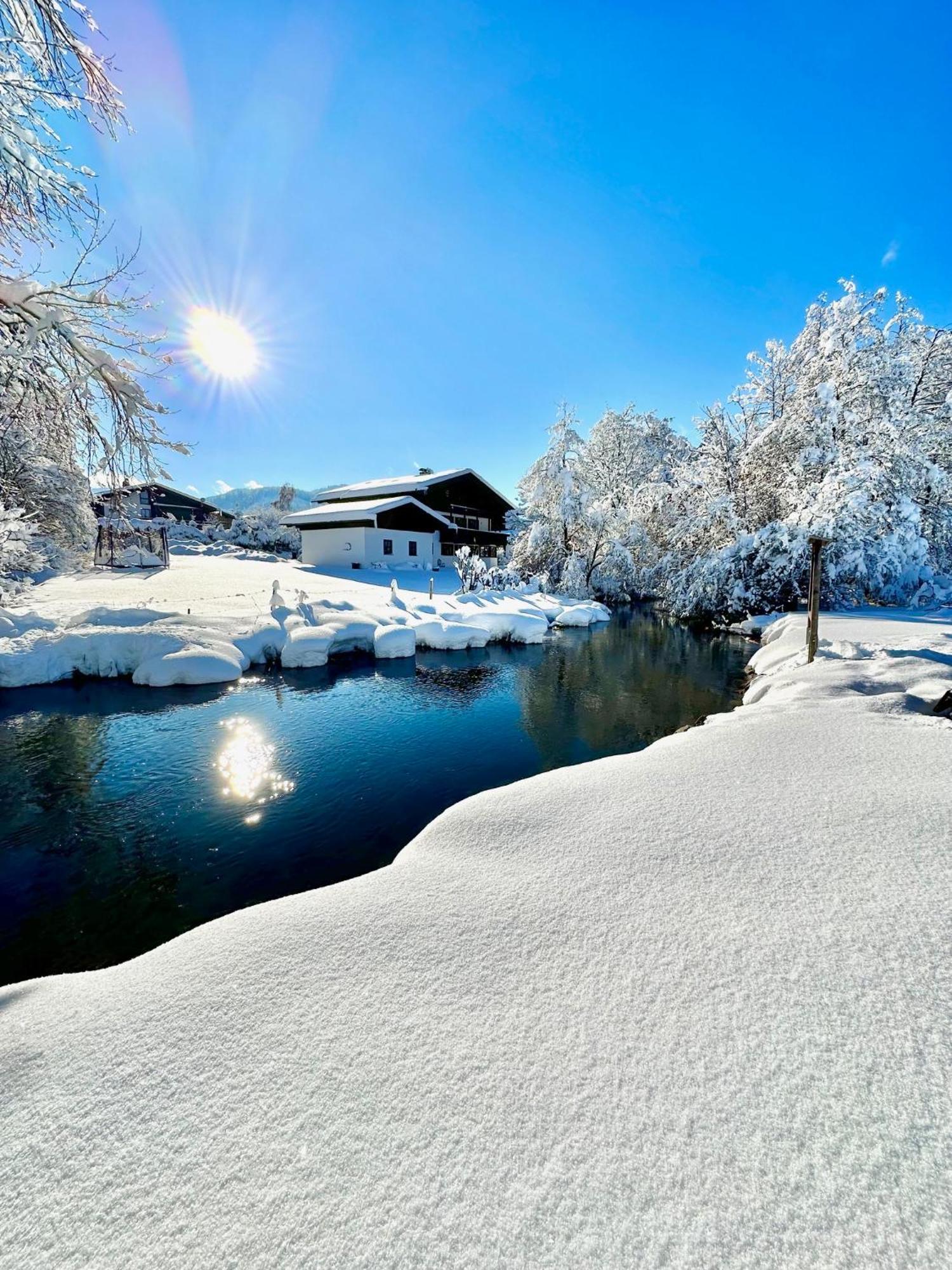 Alpenoase Schliersee - Grosse Suite Mit Sauna Oder Gemuetliche Studio Appartements 外观 照片